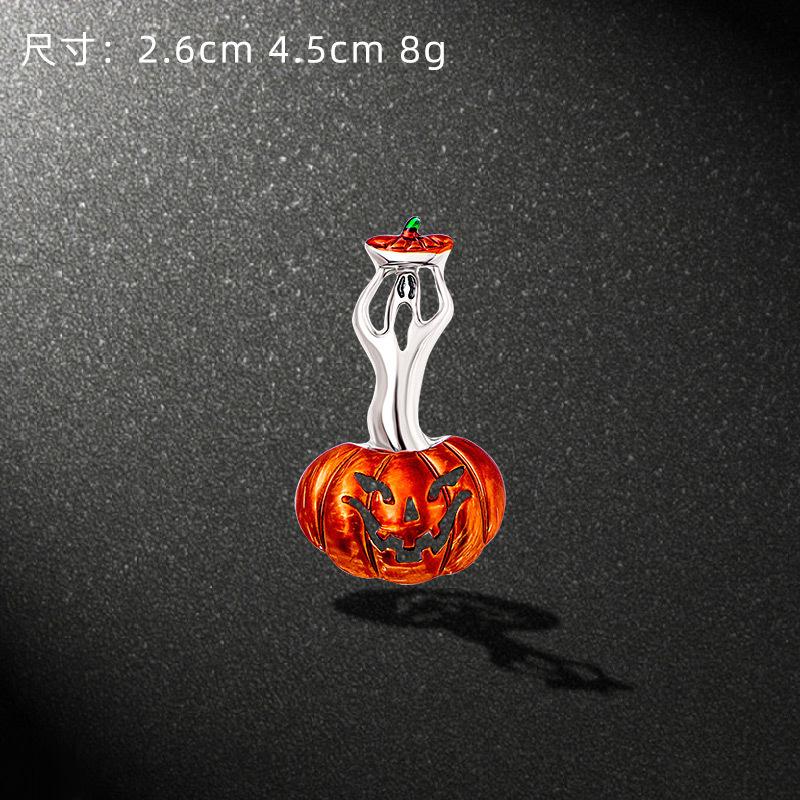 

Брошь на Хэллоуин, рождественская душа, призрак, волшебник, тыква, голова, летучая мышь, брошь, индивидуальный капельный корсаж