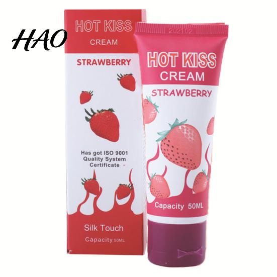 25/30/50ml Crema Lubricante Sexual Sabor Fruta Aceite para Masaje Vaginal Producto para Adultos