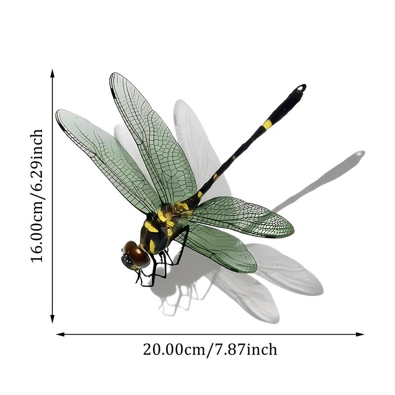 1pc Premium 3D Dragonfly Vinyl Decal - Waterproof & Scratch-Resistant Sticker For Cars, Motorcycles, Laptops | Enhance Your Ride