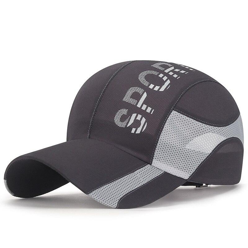 

NORTHWOOD летняя бейсболка для мужчин дышащая быстросохнущая бейсболка Snapback женская сетчатая кепка спортивные солнцезащитные кепки 55-60 cm темно серый