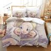 New Dragon Quest Bedding Set Single Twin Full Queen King Size Bed Set Adult Kid Bedroom Duvetcover Sets Anime