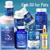 Cat & Dog Fish Oil Supplement with Lecithin - Nutritional Deep Sea Fish Oil for Pets