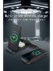 15W Foldable 3-in-1 Wireless Charger for Apple Phones, Watches, and Earbuds