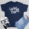 Lucky Charm Sarcastic Humor Graphic Novelty Funny T Shirt