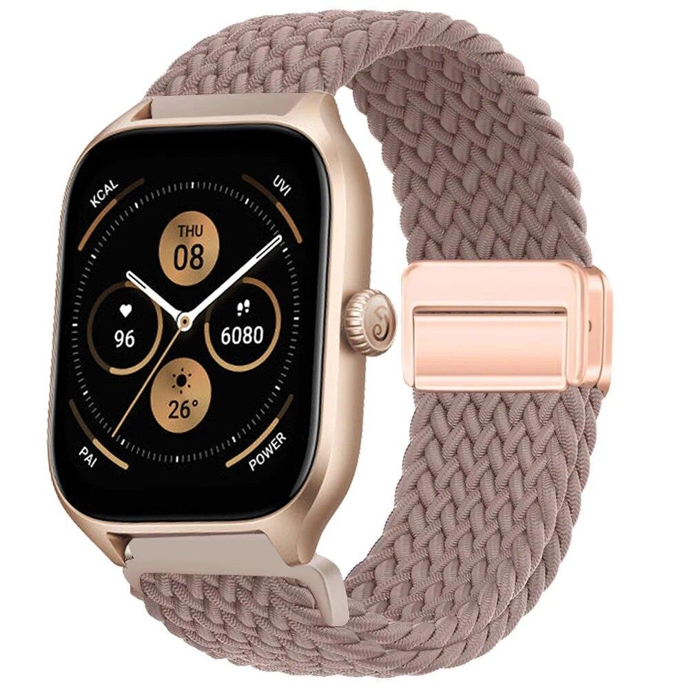 Geflochtene Solo-Schlaufenbänder Für Amazfit GTS/2e/3/4/GTS2 Mini/GTR 47/GTR2/4/3/Pro Armband Amazfit bip 6 20mm/22mm Uhrenarmband