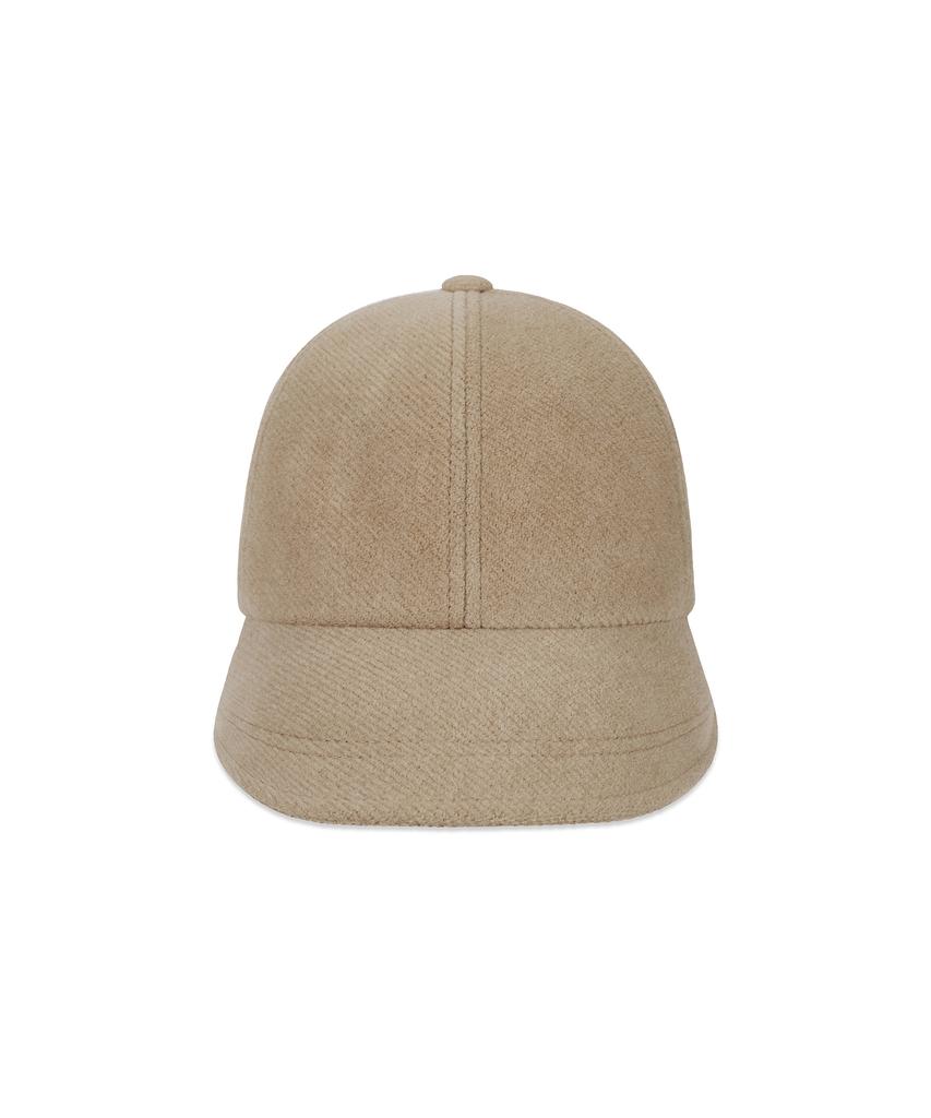 Bajal Va Curved Studded Link Bonnet Hat Beige