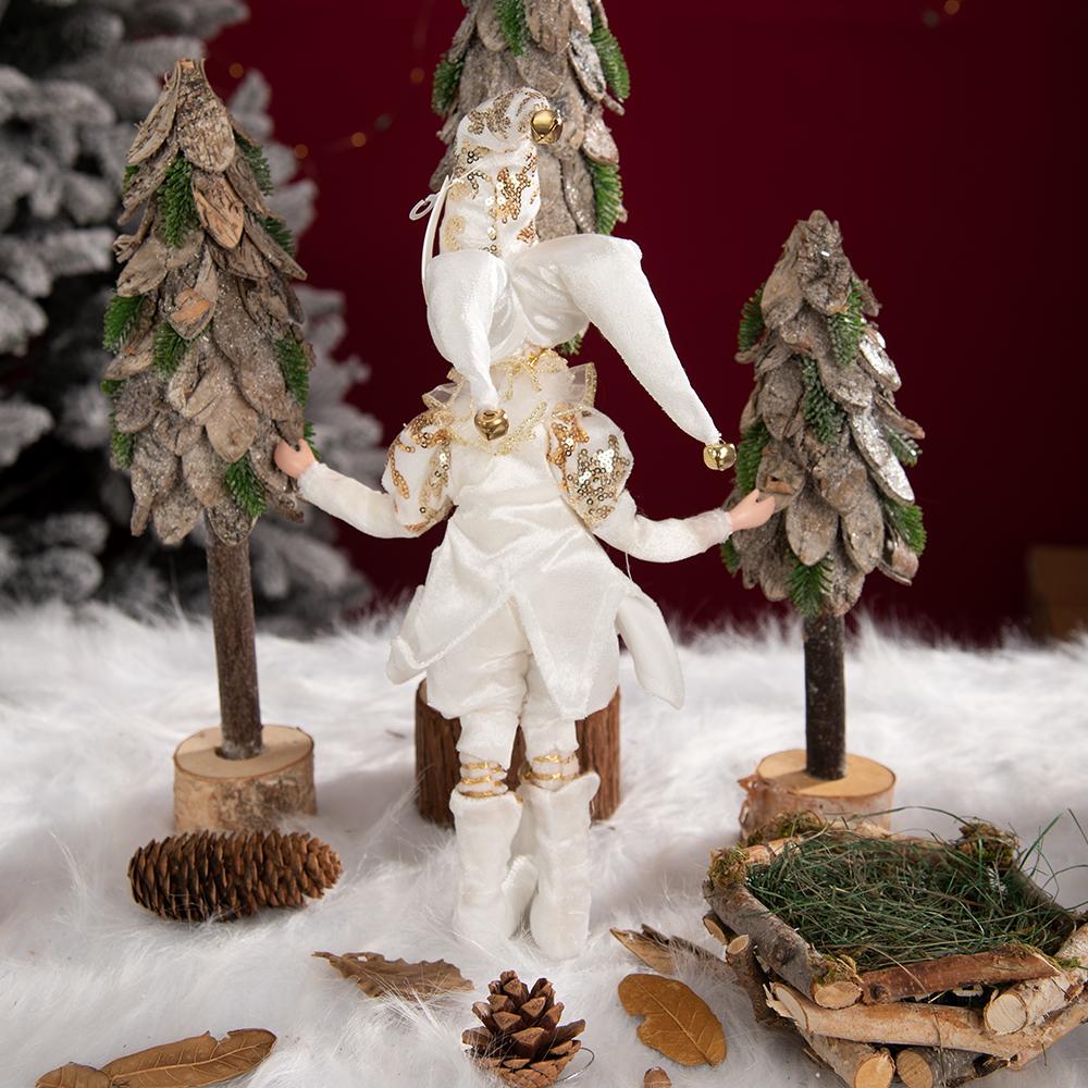 Kolorowe i urocze bożonarodzeniowe Elf wisiorek w kształcie lalki dekoracje na boże narodzenie wesołych świąt bożego narodzenia dekoracji domu Natal szczęśliwego nowego roku Navidad 2023 prezent