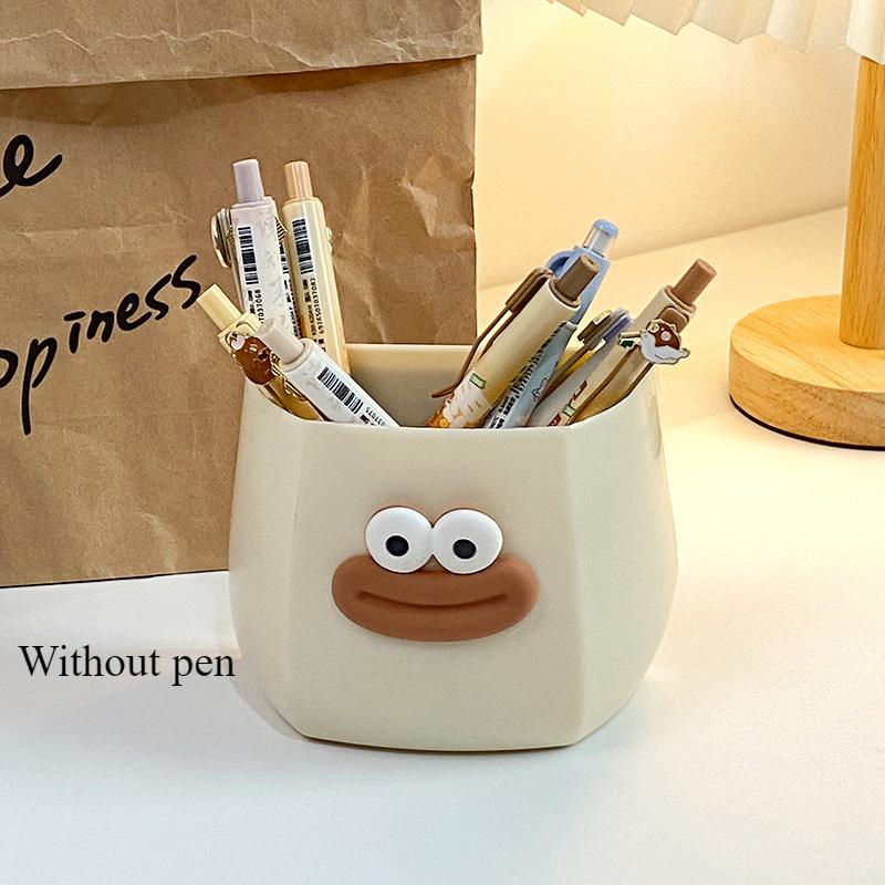 Student Fun Storage Box Female Desktop DIY Ornament Gift Makeup Storage Container Home Ornament Creative Cute Pen Holder