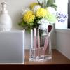 GemRich Makeup Brush Makeup Brush Cosmetic Stylish Case, Stand, Storage, Acrylic,