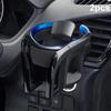 2 in 1 Car Cup Holder Phone Holder for Air Vent Multifunctional Beverage Stand Adjustable Organizer for Road Trips and Commuting