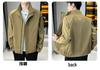 Men's 2024 Spring/Autumn Lapel Loose Fashionable Trendy Plus Size Casual Jacket