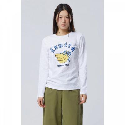 Ribbon Banana Slub T shirT baTs09611