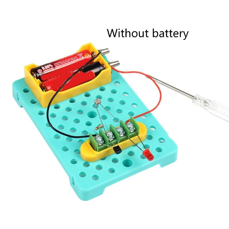 DIY Basic Circuit Electricity Learning Kits Science Experiment Kits Electrical Circuit Experiment Kits STEM Toy