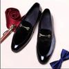 Men Fashion Business Leather Shoes Office Shoes Slip On Loafers Flat Shoes Wedding Dress Shoes Oxford Shoes Man Formal Shoes Big Size Männerschuhe