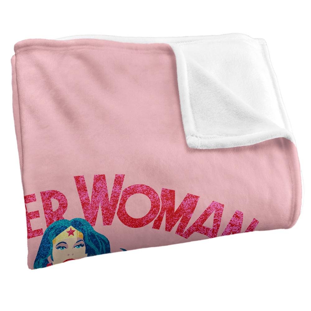 Wonder Woman Hero Stance Blanket