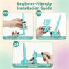 Hands-free Arm-worn Crochet Yarn Holder 360° Rotating Woolen Ball Yarn Winder Stand  DIY Knitting