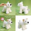Plush West Highland Terrier Dog Toy With Super Soft Short Pile For Kids And Collectors