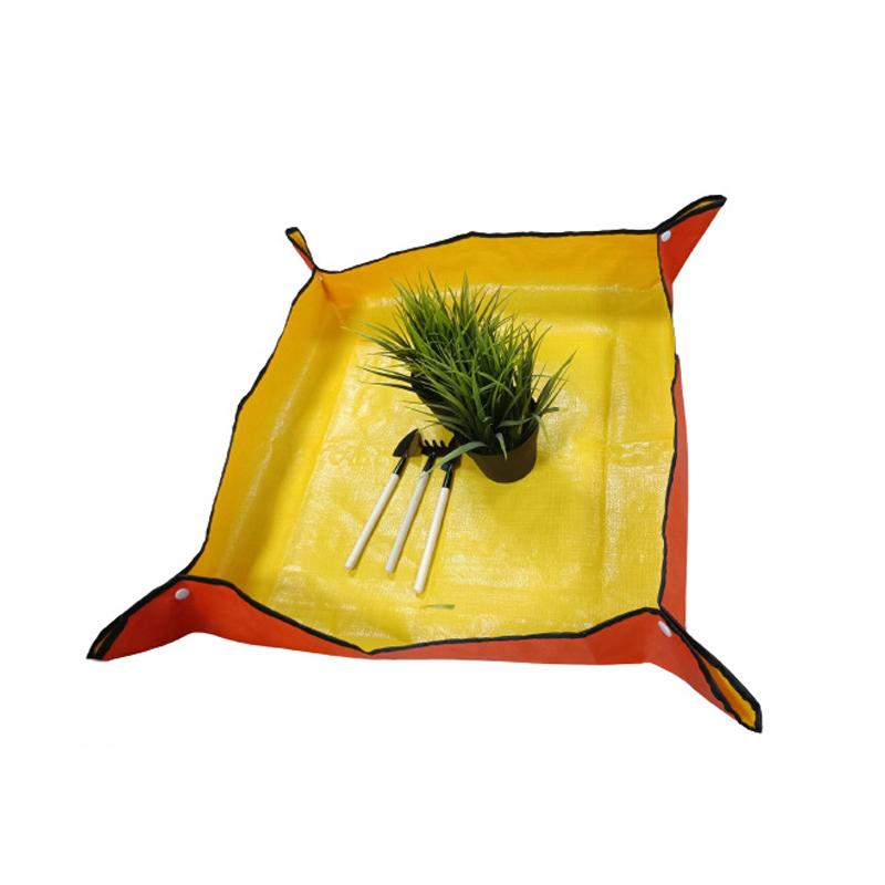 Pflanzmatte 50 cm - 150 cm Garten-Blumenerde-Pad Faltbare Gartenpflanze Blumentopf Umpflanzen Wasserdichte Matten Pflanzenzubehör