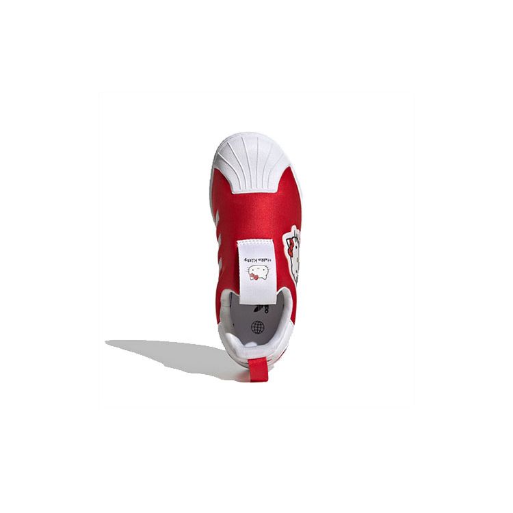 Adidas Hello Kitty X Superstar 360 C Vivid Red Kids Sneakers Cloud-White Core-Black GY9211
