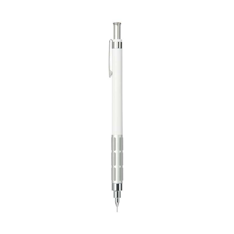 

Muji Light and low center of gravity mechanical pencil white 0.3mm NBD51A3A