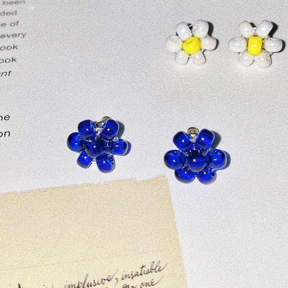 Love Or Not Summer Night Flower Beads Earring