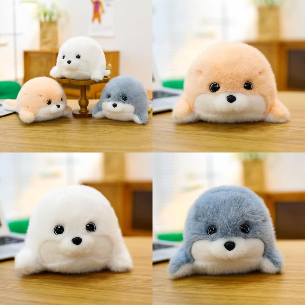 Plush Seal Toy Soft Stuffed Animal For Kids Home Decoration