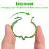Wholesale Green Plant Support Clips Garden Vine Strapping Fixing Clip for Climbing Tomato Grape Vegetables Stalk Holders Buckle