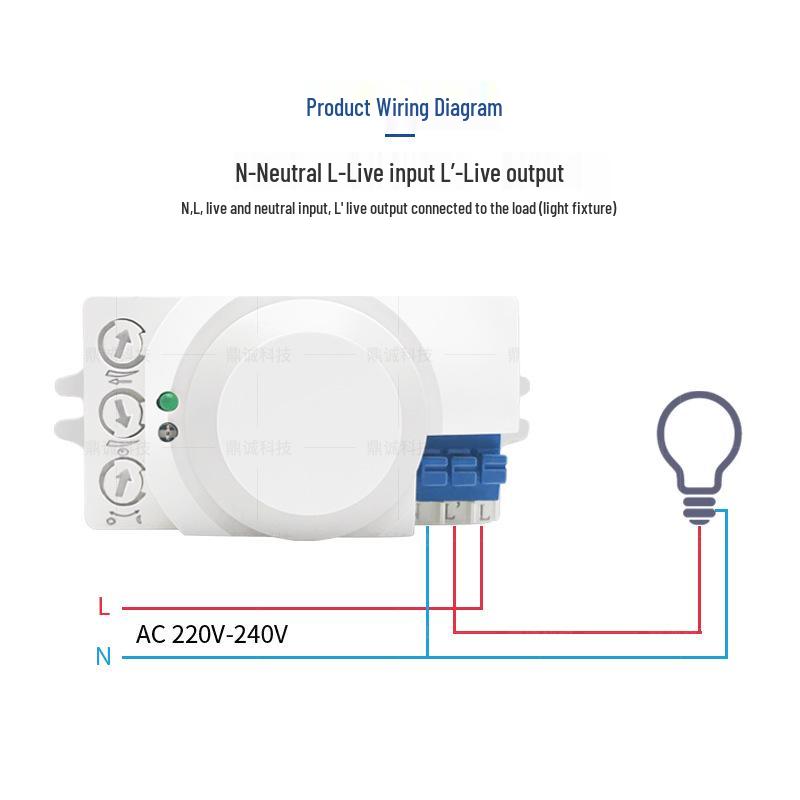 5.8G Microwave Motion Sensor Switch Module