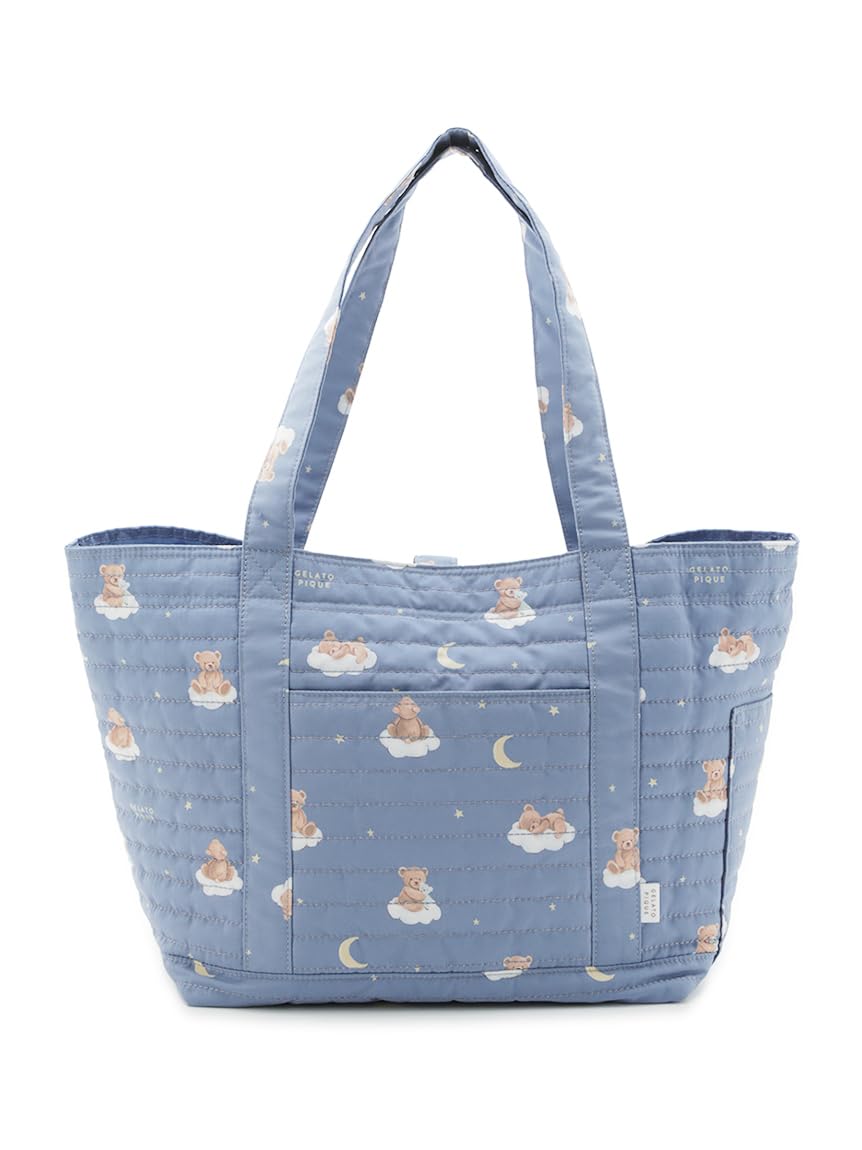 

Сумка для мамы с рисунком «мечтательный медведь» PWGB245715 NVY [Gelato Pique] женская