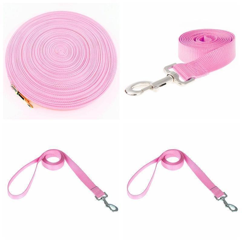 1,5/3/6/15m Hund Valp Bånd Lisse Lydighet Nylon Trening Innkalling Tau
