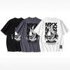 European And American Trend Short-Sleeved T-Shirt For Men And Women Couples Oversize Hip-Hop High Street Half-Sleeved Tee Shirt Base