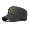 Camo Baseball Cap Men Summer Brazil Flag Sun Protection Snapback Caps Male Casual Airsoft Hat Outdoor Fishing Hiking Camping Hat