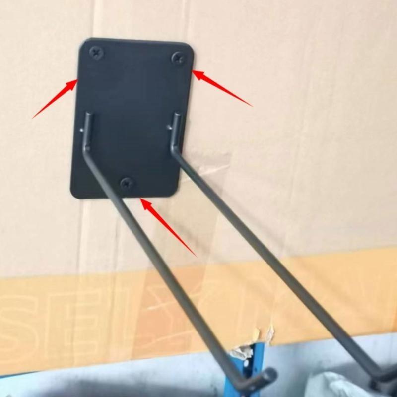 Heavy Duty Storage Steel Wall Hanger for Garden Tool Shovel Rake Broom Wall Mount Hooks