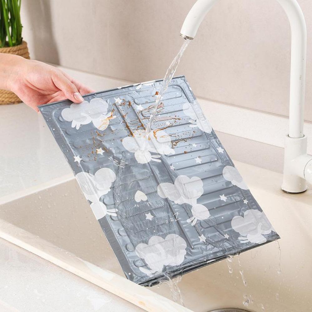 Kitchen Cooking Oil-proof Baffle Household Stove Splash-proof Oil-proof Plate Gas Stove Heat-insulation Plate Oil-separating Shielding Plate Hoarding