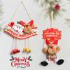 Weihnachts-Hängedekoration Weihnachtsmann Schneemann Anhänger Neujahr Hausparty Deko Weihnachtsbaum Zubehör Navidad 2025 Zubehör