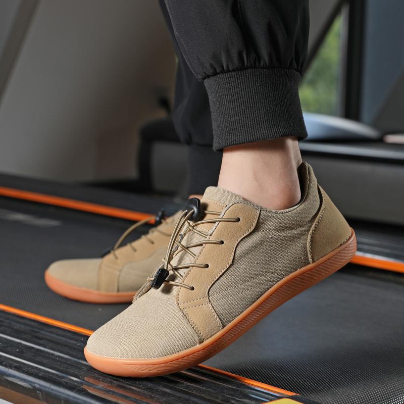 Men  Casual Flats Wide Palm Driving Shoes Women Orthopedic Shoes White Yoga Fitness Shoes Large Size