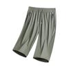 Men's Loose Fit Lightweight Stretch Quick Dry Breathable Athletic Seven Quarter Length Shorts with Zipper Pockets for Casual Sports Outdoor Activities