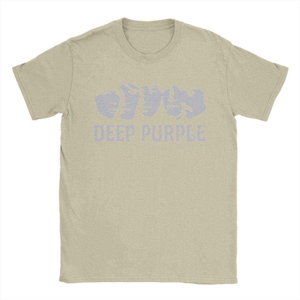 Casual Band Deep Purple Art TShirt Unisex O Neck 100 Cotton T Shirt Short Sleeve Tees Summer Tops