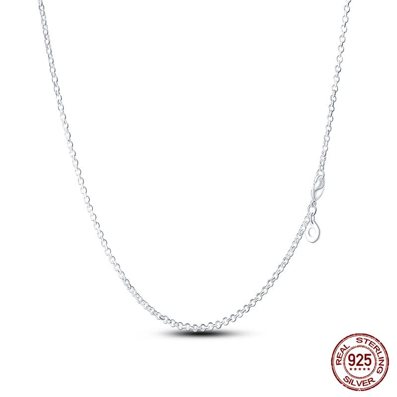 925 Silver Luminous Firefly Heart Shaped Zircon Pendant Necklace For Women Fashion Anniversary Birthday Jewelry Gifts