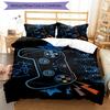3pcs Game Controller Bedding Set Duvet Cover Closure Includes 1 Duvet Cover & 2 Pillowcases, Soft and Comfortable for All Seasons.