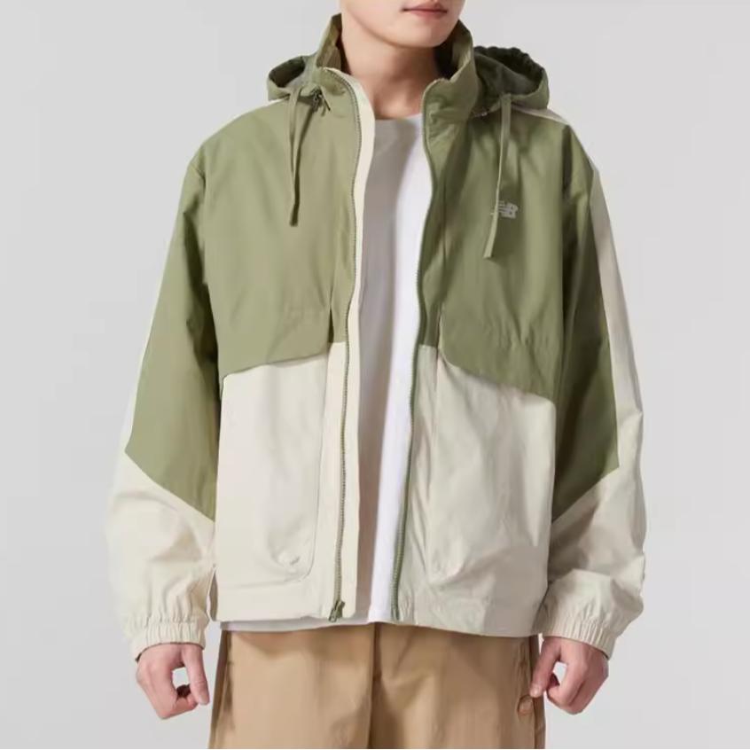 New Balance Sports Life Collection Jacket Unisex White Green AMJ51323-OLF