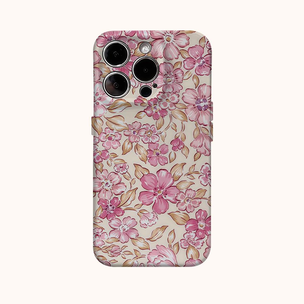 MARGO FLORAL Phone Case for IPhone 16 15 14 13 12 11 X XS XR XSMAX 7 8 Pro Max Plus Double-layer Back Cover