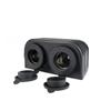 2 Löcher Zeltbasis Auto Zigarettenanzünder 12V 24V Wasserdicht USB Power Adapter Buchse Autozubehör für Boot RV