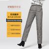 Winter Daunenhose Damen Gerade geschnittene Hose Hohe Taille Locker Lässige Hose Verdickte Thermische Baumwollhose Weiter Beinschnitt Weiße Entendaune