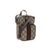 Gucci Ophidia Vintage Logo Stripe Web Canvas And Leather Messenger Camera Bag Mini Unisex Bags 671682-96IWT-8745