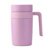 Smart Office Cup Stainless Steel Business Office Gift Cup Vacuum Double Layer Gift Cup with Handle