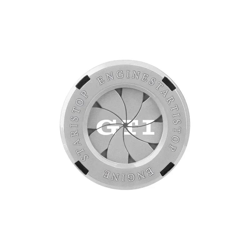 ·Car Onekey Start Stop Button Cover Protection Cap Sticker For VW GTI Rline Polo Golf Passat CC Tiguan Arteon Jetta Scirocco Bor