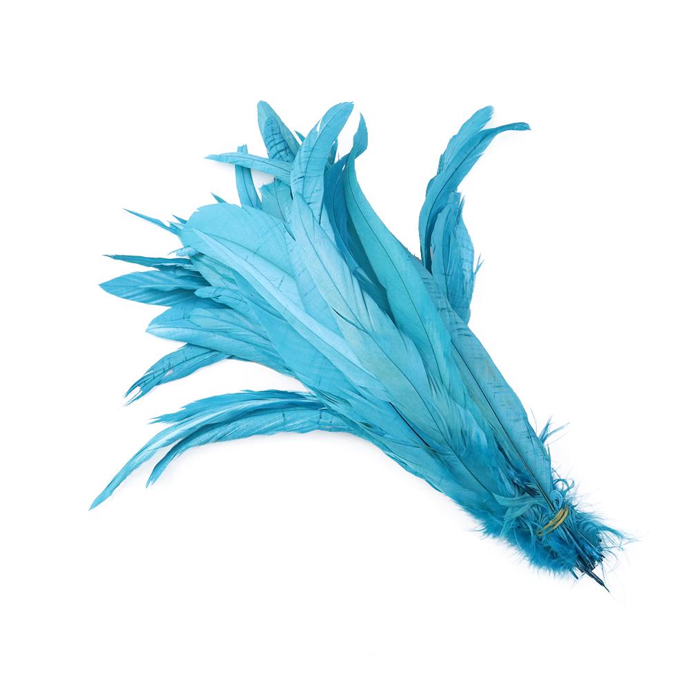 100Pcs 25-40Cm /10-16Inch Rooster Tail Feathers Bulk Natural Plumes Large Pheasant Cock Clothing Jewelry Accessories Party Decor