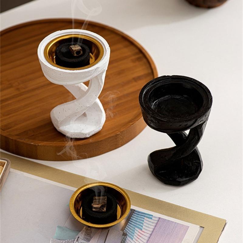 Arab Resins Twist Incenses Burners for Enhancing Home or Office Aesthetic