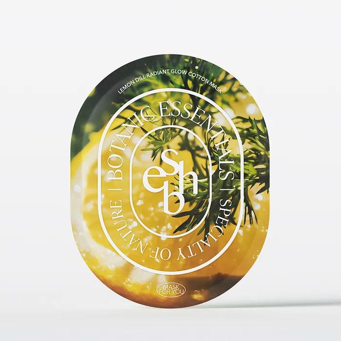 Lemon Dill Radiant Glow Cotton Mask 10 Sheets